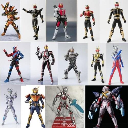 SHF Anime Ultraman Masked Rider Kamen Rider Articulated Collection Action Figure Model Toys