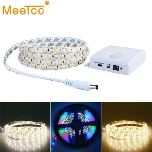 LED Under Cabinet Light LED Battery Wireless PIR Motion Sensor LED Strip Bedroom Closet Wardrobe Stair Kitchen Emergency Light