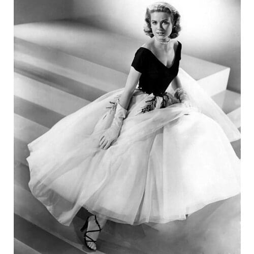 Vintage White and Black A Line V Neck Beaded Short Party Sexy Backless Ankle Length Arabic prom Gown 2018 bridesmaid dresses