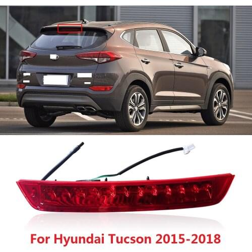 CAPQX For Hyundai Tucson 2015-2018 Rear High Mount Stop Lamp 3rd Third Brake Light Rear Additional Brake Light 92700-D3000