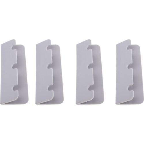 4 Pieces Boat Seat Hook Clips Clamp for Inflatable Boat Kayak Accessories