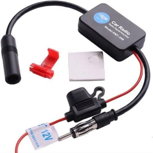 Car am/FM radio antenna amplifier car FM radio antenna amplifier Accessories