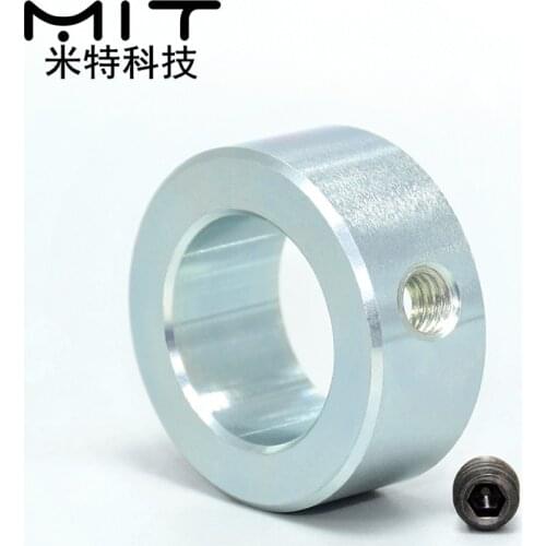 Galvanized Precision Retaining Ring Mechanical Shaft Collar with Screws, Locking Ring Thrust Clamping Ring 6mm-35mm