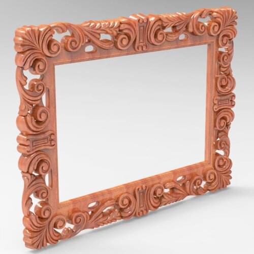 Picture/Photo frame digital file frame 3d model relief for cnc carving engraving in STL file format