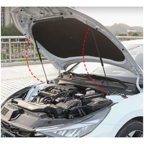 Damper for Hyundai Elantra / Avante / i30 (CN7) 2020-2024 Front Bonnet Hood Modify Gas Struts Lift Support Shock Absorber Spring