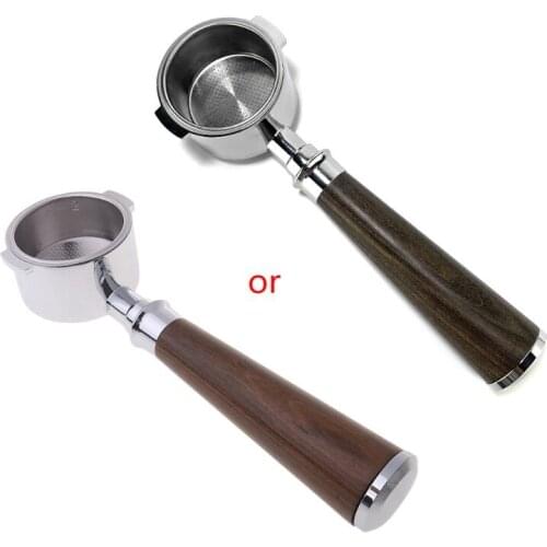 Espresso Coffee Machine Handle 51MM Bottomless Filter Holder For Delonghi