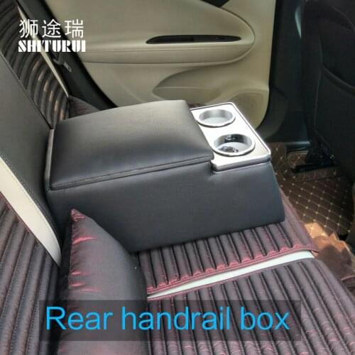 FOR BENZ A-CLASS B-CLASS C-CLASS E-CLASS S CITAN GLK GLE GLC GLA GLS slc ML GL CL Rear handrail box mobile phone charging USB