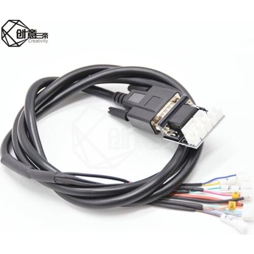 3D Printer Extrusion/Nozzle Heating/Temperature Control with VGA Signal Cable Transmission Motherboa for Most 3D Printers