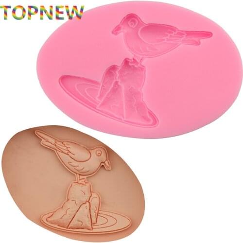 Bird chocolate silicon mold Cake decoration mold Cupcake moulds Jelly pudding 2248