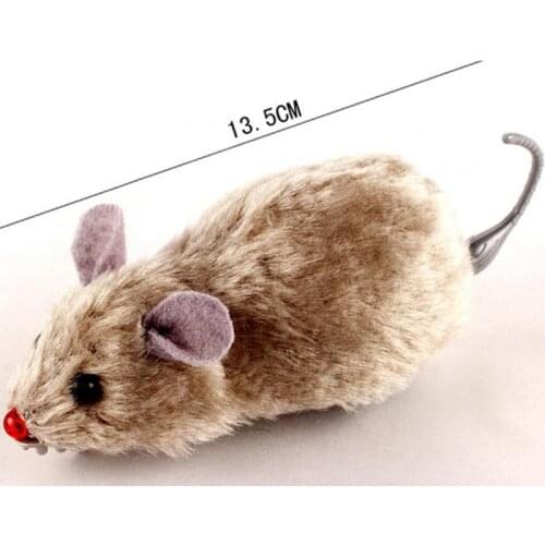 Cat Clockwork Toy Mechanical Motion Rat Cat Mouse Toy Playing Toy Wireless Winding Mechanism Toys Pet Accessories