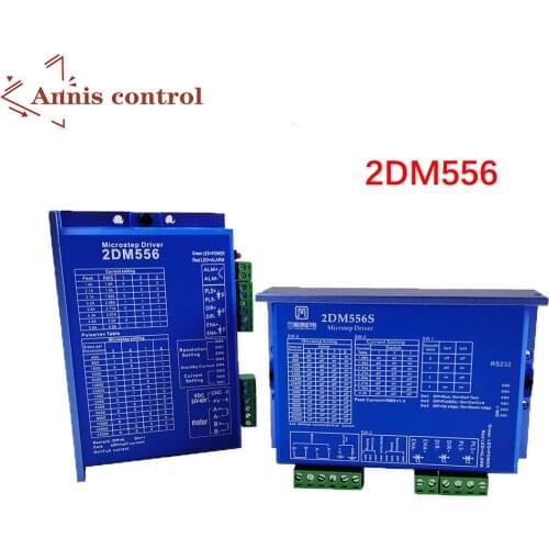 JMC two-phase stepper motor driver 2DM556/2DM556s with NEMA57/86 stepper motor 250KHZ frequency 36V 5.6A motor speed driver