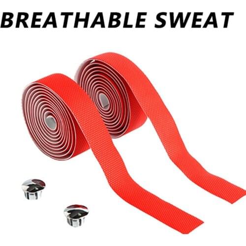Cycling Handlebar Tape Wrap Cork Guidoline Fixing Straps Anti-slip Riding Accessories SportsBicycle Belt Road Bike Band For Male