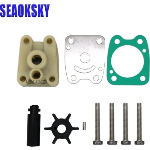 Water Pump Repair Kit for Yamaha Boat Engine 2 stroke 4HP 5HP Powertec Seapro 5HP 6E0-W0078-00 6E0-W0078-A2