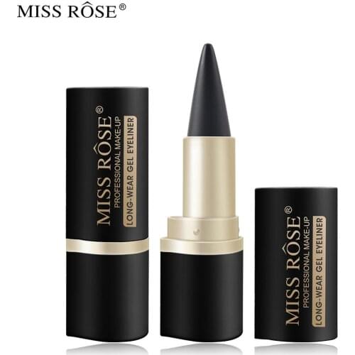 Natural Eye Makeup Waterproof No Stimulation Black Long Eyeliner Paste Professional Eyeliner Golden Beam Full Dumb Black Tube