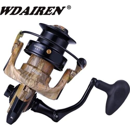 NEW Centron High Powerd 9KG Max Drag 12+1 BBs 4.9:1 Gear Ratio Carp Aluminum Metal Spinning Fishing Reel 5000-7000 Series