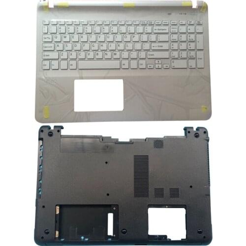 NEW Laptop For Sony Vaio SVF15 SVF152 SVF153 SVF152A23T SVF15 FIT15 Notebook Computer Case Palmrest upper Case/Bottom Case