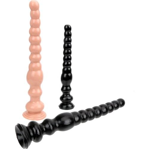 OLO Large Dildo Anus Backyard Anal Beads Prostate Massage Masturbation with Suction Cup Butt Plug Sex Toys for Women Men