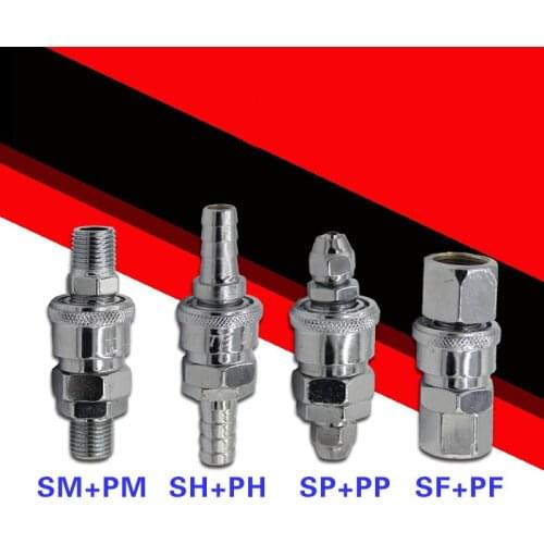 Pneumatic air compressor air pipe, C-type quick connector, male and female head SP20, PP20 ,SH20, PH20, SM20