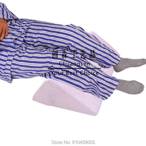 Acid Reflux Anti Bedsore Foam Bed Wedge Pillow Foot Leg Elevation Cushion Lumbar Support Pad ,Health Care Bedsore Pad