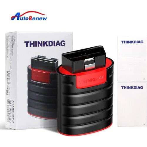 THINKCAR Thinkdiag Full System OBD2 Diagnostic Tool with All Brands License Free Update for One Year Powerful than Launch Easydi