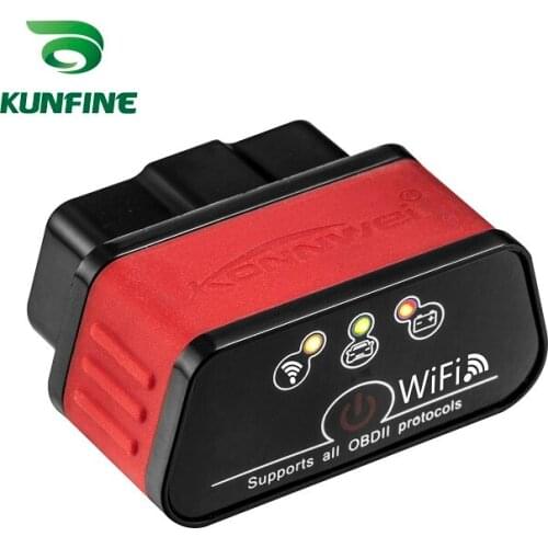 KUNFINE Automotive iCar2 OBD2 ELM327 iCar 2 KW903 Wifi OBD 2 Code Scanner Diagnostic Tool Interface for IOS iPhone iPad Android