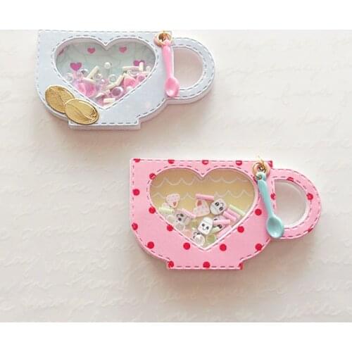 Cutting Dies Coffee Shaker Scrapbook Cardmaking DIY Paper Craft Metal Stencil