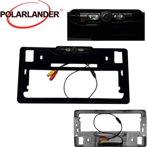 Japanese License Plate Frame Rear View Camera 170 Degree Angle Reversing Backup Camera Waterproof Night Vision