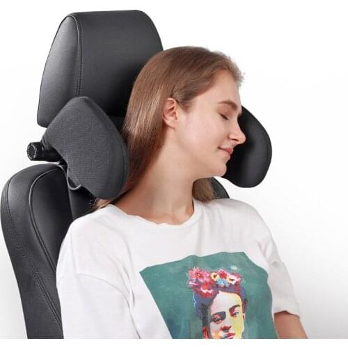 Car Accessories Interior Decoration Neck Headrest Pillow Supports Auto Head Sleep Woman Travel Comfort Child Seat Support