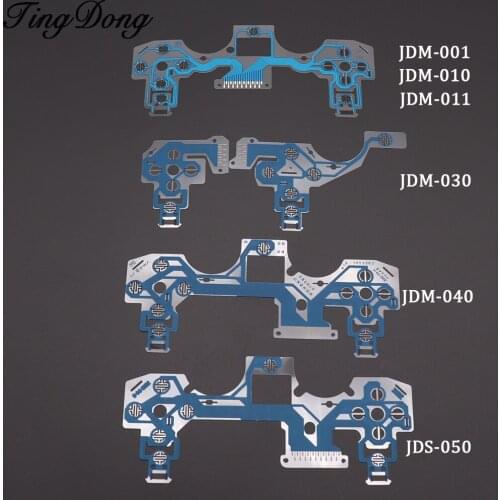For PS4 Slim pro Controller Conductive Film Keypad flex Cable JDS 001 011 030 040 050 Replacement Button Ribbon Circuit Board