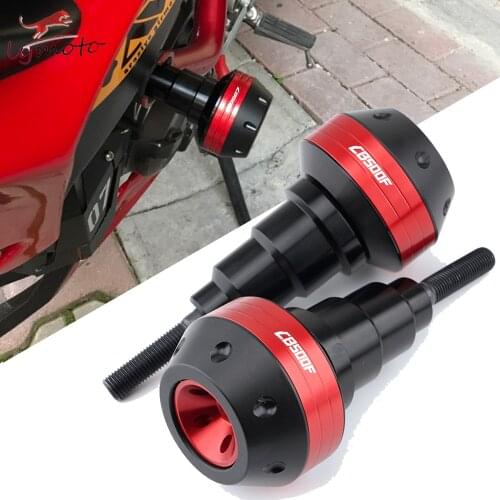 Hot Deals For Honda CB500F CB500X 2013-2020 Motorcycle CNC Frame Sliders Falling Protection Fairing Guard Crash Pad Protector