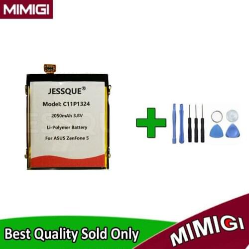 2050mAh C11P1324 Battery For ASUS ZenFone 5 A500G Z5 T00J ZENFONE5 A500CG A500KL A501CG Batterie Accumulator AKKU