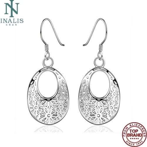 INALIS Fashion Drop Earrings Simple For Womens Earrings Water Drop Creative Design Romantic Anniversary Jewelry New Gift 2021