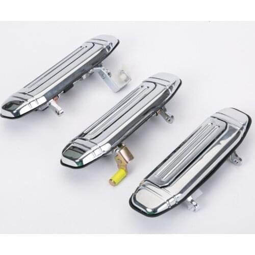 Exterior Door Handle for Pajero 92-98 Chrome Front or Rear Outer Door Handle Left&Right 1pc