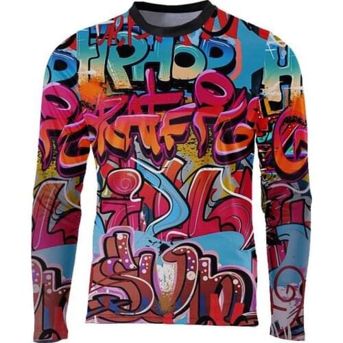 2018 NEW Motocross jersey clubvan Motorcycle Moto Jersey MX MTB Off Road Mountain Bike MTB DH Bicycle Cycling Clothes wholesale