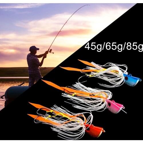 New Glow in Dark Luminous Metal Head Jig Fishing Lure Bait Squid Hooks 45g 65g 85g Artificial Carp Octopus Baits Accessory