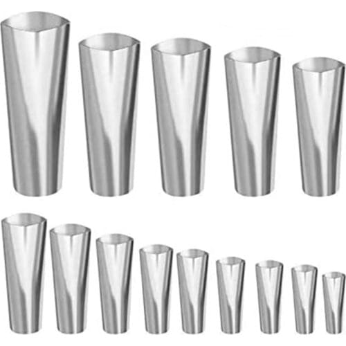 New Caulking Finisher Set,14 PCS Perfect Caulk Nozzle Applicator Kit, Reusable Stainless Steel Finishing Tool
