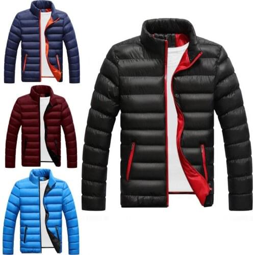 Casual Mens Jackets Coats Winter Warm Men Jacket Coat Casual Jacket Sports Slim Jacket Streetwear Coats Men Outerwear Coats