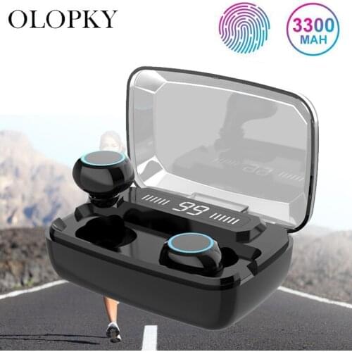 TWS Original Wireless Headphones M11 TWS Bluetooth 5.0 In-ear Earphone Noise Reduction HiFi IPX7 Waterproof Headset For Sports