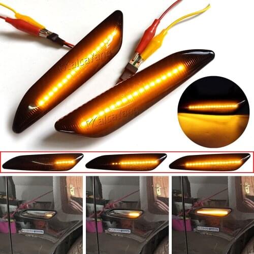 2Pcs Dynamic LED Side Marker Turn Signal Blinker Light For Alfa Romeo 147/156 For Fiat Tipo For Lancia Delta 3 Ypsilon Canbus