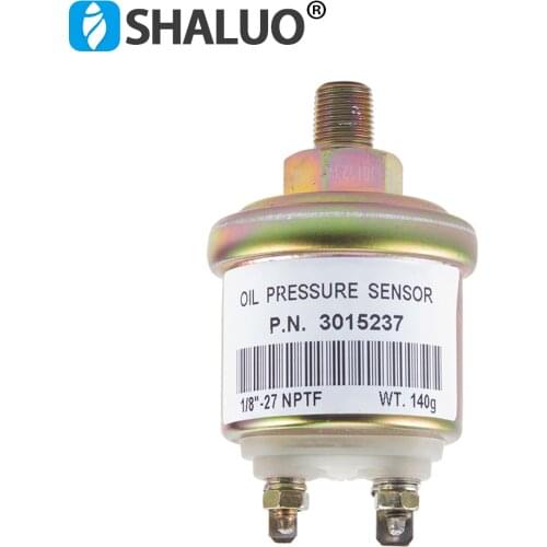 New 1/8NPT Oil Pressure Sensor 3015237 screw size 10mm WK alarm switch diesel generator set brand electric origin VDO sensor
