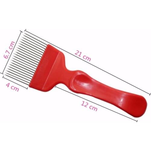 5Pcs 21-Pin Stainless Steel Honey Comb Beekeeping Tine Uncapping Fork Hive Tool Beekeeping Tool