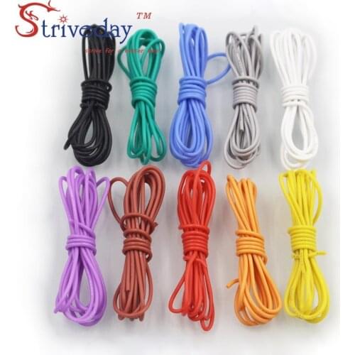 6AWG Flexible Silicone Wire RC Cable 6AWG 3200/0.08TS Outer Diameter 8.5mm 16.08mm Square Model Airplane Wire Electrical Wires