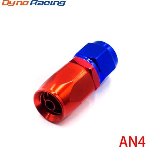 AN4 Fitting AN 04 Aluminum Fittings 0 Degree Oil/Fuel/Swivel hose fittings(Swivel Hose End Fitting) YC100351-0RD