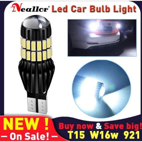 W16w T15 921 Led Canbus 912 Bulbs On Cars Auto Diode Lamps Back Up Reverse Lights For Chevrolet Cruze Captiva Aveo Lacetti Mazda