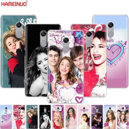 HAMEINUO Violetta tv show Cover phone Case for Xiaomi redmi 5 4 1 1s 2 3 3s pro PLUS redmi note 4 4X 4A 5A