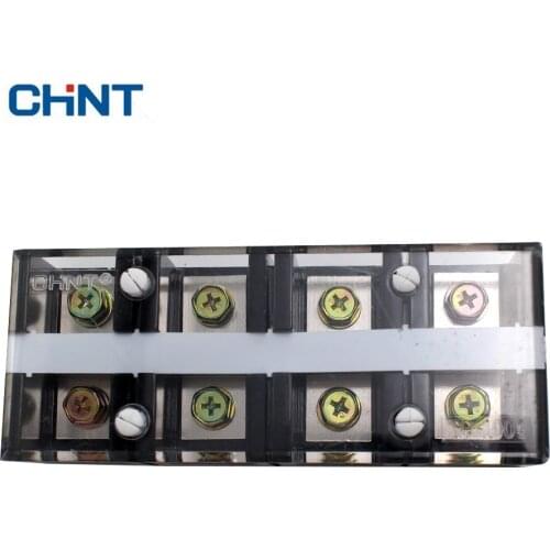 CHNT Copper TC-1004 Fixed High-current Terminal Block 4P 100A 4-bit Terminal Block Pop Socket connector