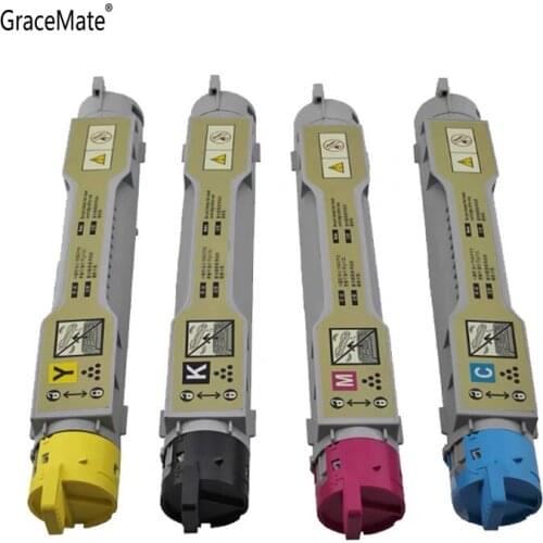 GraceMate Color Toner Cartridge Compatible for EPSON C4200 C 4200 Kcmy 9k/8k C13S050242 C13S050243 C13S050244 C13S050245