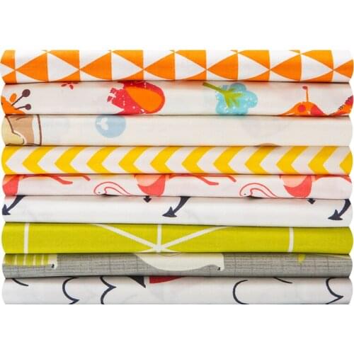 Baby cartoon printed 100% cotton DIY bedding sheets and duvet cover clothing twill fabric cloth per meter sewing Material