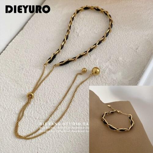DIEYURO Jewelry Sets