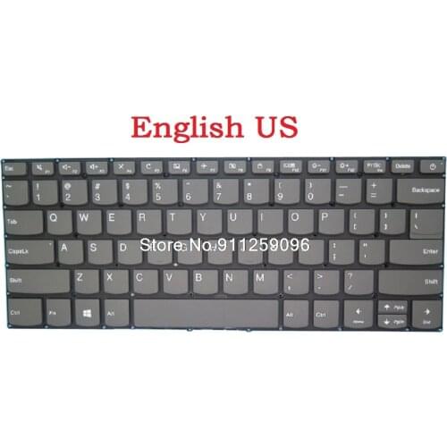 Laotop Keyboard For Lenovo 520S-14IKB 320S-14IKB English US PC4PC-US SN20R55137 1.KT01.18A4AS01USRA000 Without Backlit Gray New